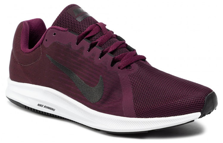Lookbook (W) Nike Downshifter 8 Lage-Sneakers Dieprood ''Wijnrood Wit'' 908994-600