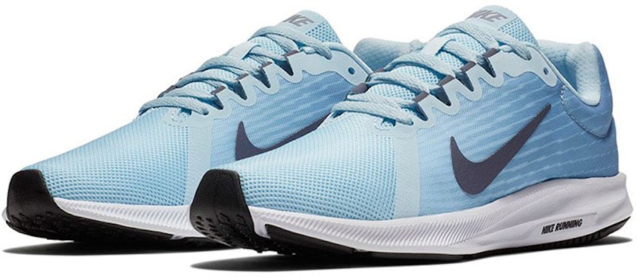 (Women) Nike Downshifter 8 Low-Top Blue/White 908994-400 Lookbook (Women) Nike Downshifter 8 Low-Top Blue/White 908994-400
