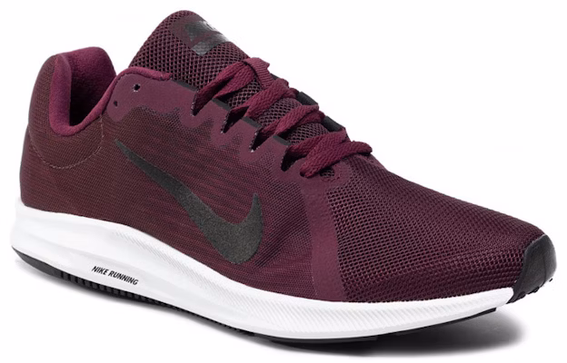 (W) Nike Downshifter 8 Low-Top Merah Anggur 'Wine Red White' 908994-600 Order (W) Nike Downshifter 8 Low-Top Merah Anggur 'Wine Red White' 908994-600