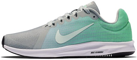 (Women) Nike Downshifter 8 Low-Top Grey/Green 908994-003 (Women) Nike Downshifter 8 Low-Top Grey/Green 908994-003