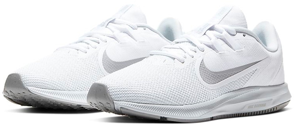 (Women) Nike Downshifter 9 Low Tops Knitted White AQ7486-100 Lookbook (Women) Nike Downshifter 9 Low Tops Knitted White AQ7486-100