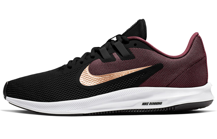 (Women) Nike Downshifter 9 Night Maroon Metallic Silver 'Night Maroon Metallic Copper' AQ7486-600