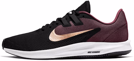 (Women) Nike Downshifter 9 Night Maroon Metallic Silver 'Night Maroon Metallic Copper' AQ7486-600 (Women) Nike Downshifter 9 Night Maroon Metallic Silver 'Night Maroon Metallic Copper' AQ7486-600