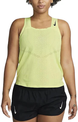 (W) 耐克Dri-FIT ADV AeroSwift方领背心荧光黄 DM7551-736 Buy (W) 耐克Dri-FIT ADV AeroSwift方领背心荧光黄 DM7551-736