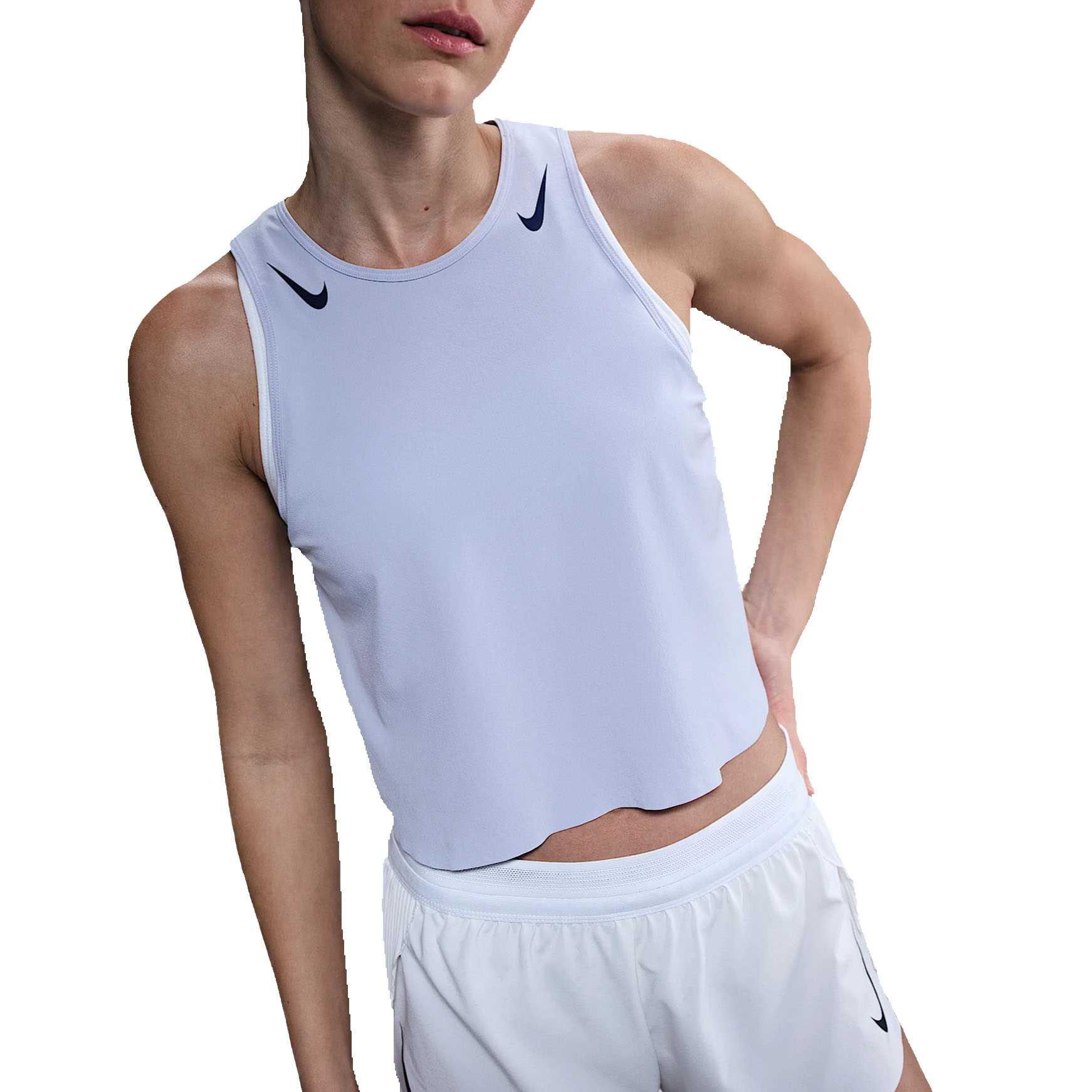 (Women) Nike Dri-FIT ADV Soft Casual Sports Tank Top Phantom Blue FN2714-057