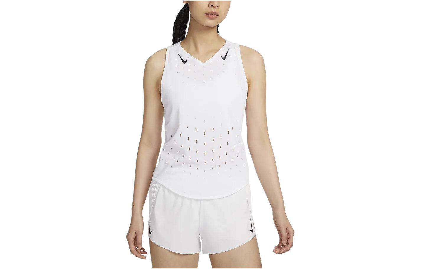 (Women) Nike Dri-FIT ADV White Breathable Quick-Dry Tank Top FN2505-100
