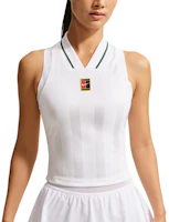 (Women) Nike Dri-Fit Court Slam Victory Breathable Sweat-Wicking Tank Top. IV5714-100 (Women) Nike Dri-Fit Court Slam Victory Breathable Sweat-Wicking Tank Top. IV5714-100