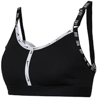 (Women) Nike Dri-FIT Indy Black Low Support U-Neck Colorblock Sports Tank Top DD1354-010 (Women) Nike Dri-FIT Indy Black Low Support U-Neck Colorblock Sports Tank Top DD1354-010