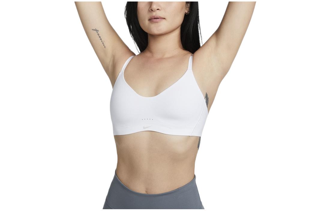 (Women) Nike Dri-Fit Low Impact Padded Sports Bra Women’s White DM0527-100