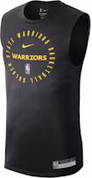 Nike DRI-FIT NBA Golden State Warriors Logo Sleeveless T-Shirt Black HF1870-010 Nike DRI-FIT NBA Golden State Warriors Logo Sleeveless T-Shirt Black HF1870-010