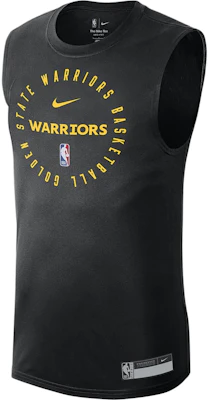 Nike DRI-FIT NBA Golden State Warriors Logo Sleeveless T-Shirt Black HF1870-010 Buy Nike DRI-FIT NBA Golden State Warriors Logo Sleeveless T-Shirt Black HF1870-010