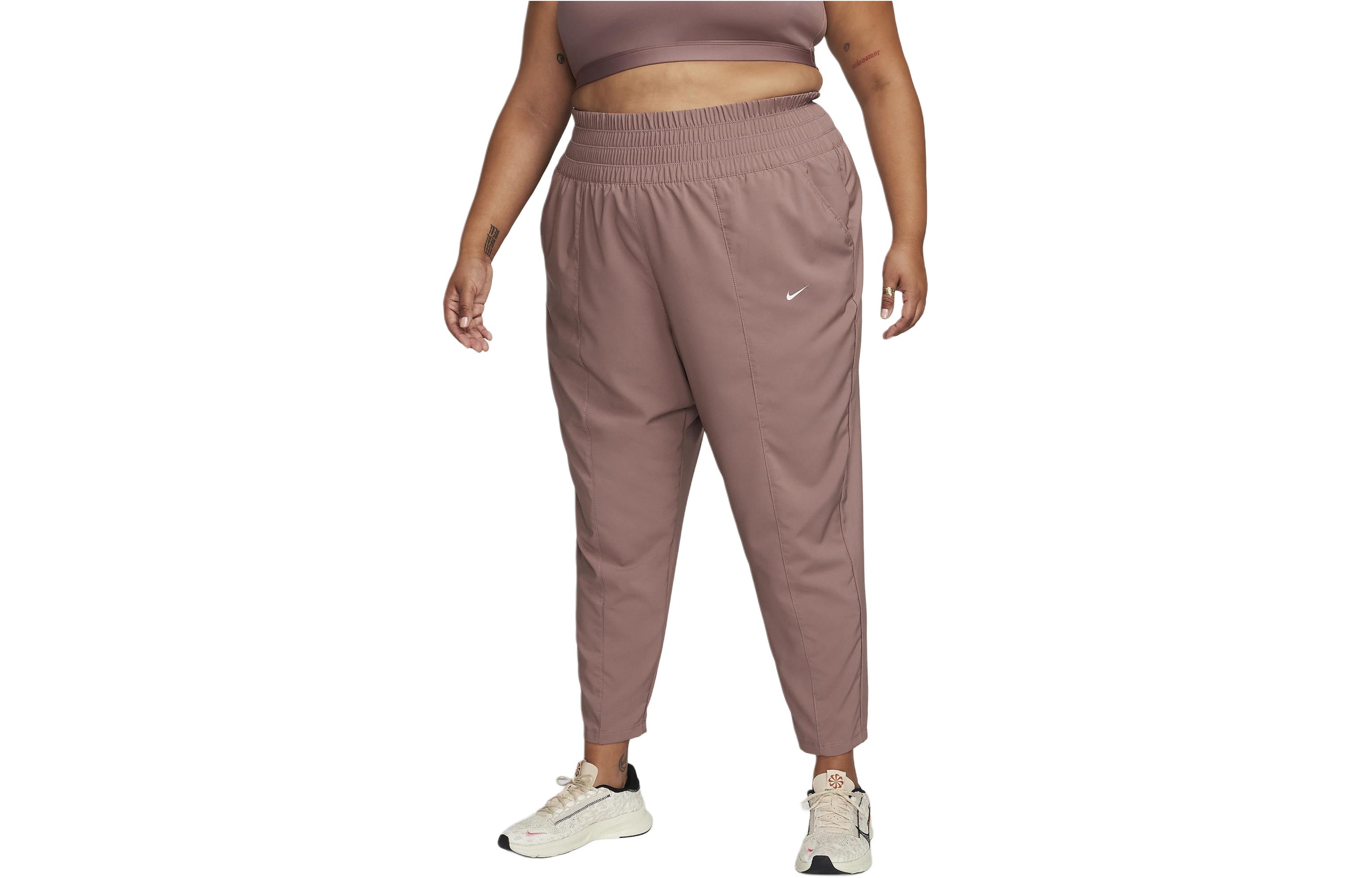 (Women) Nike Dri-Fit One High-Waist Casual Pants Smokey Purple. FB5020-084