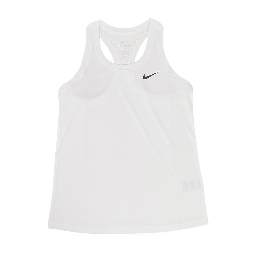 (Women) Nike Dri-FIT Racerback White Sweat-Wicking Tank Top DX0707-100