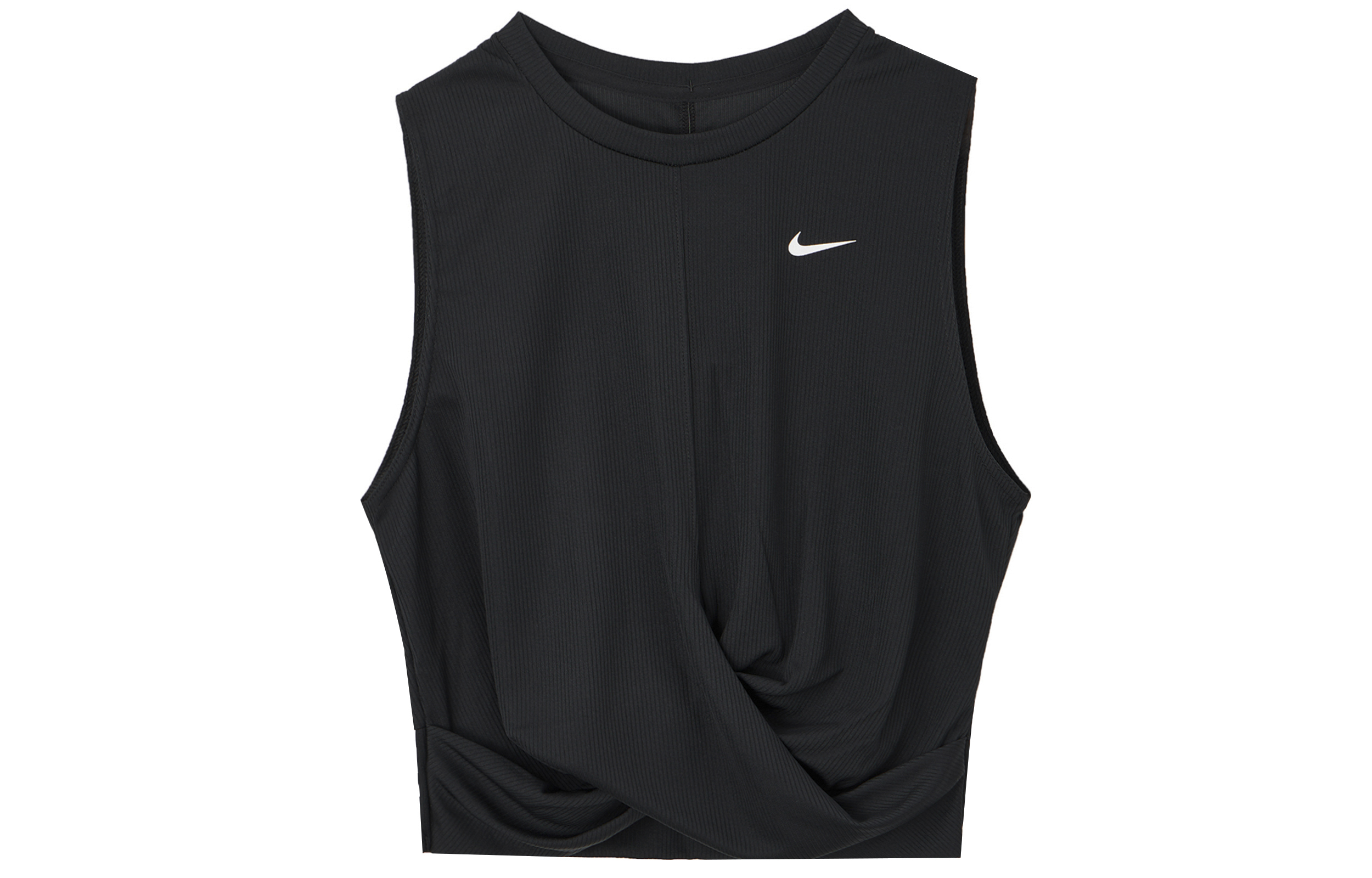 (Women) Nike Dri-Fit Sleeveless Breathable Sports Tank Top Black 930493-010