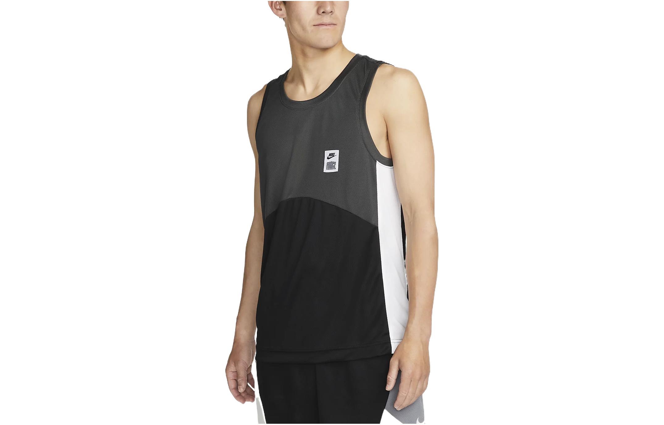 Nike Dri-FIT Starting 5 Basketball Tank Deep Gray - Breathable Sportswear DQ5829-070