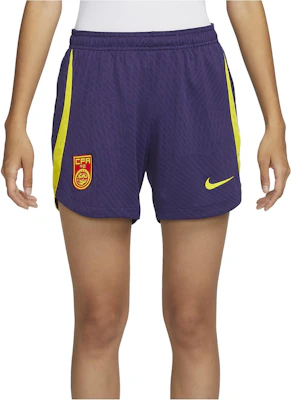 (Women) Nike Dri-FIT Strike China Team Knit Soccer Shorts Dark Purple DR4689-535 Buy (Women) Nike Dri-FIT Strike China Team Knit Soccer Shorts Dark Purple DR4689-535