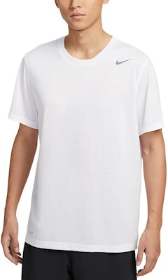 Nike Dri-Fit Team Legend Logo Crewneck White Short Sleeve T-Shirt for Men IB8898-100 Buy Nike Dri-Fit Team Legend Logo Crewneck White Short Sleeve T-Shirt for Men IB8898-100