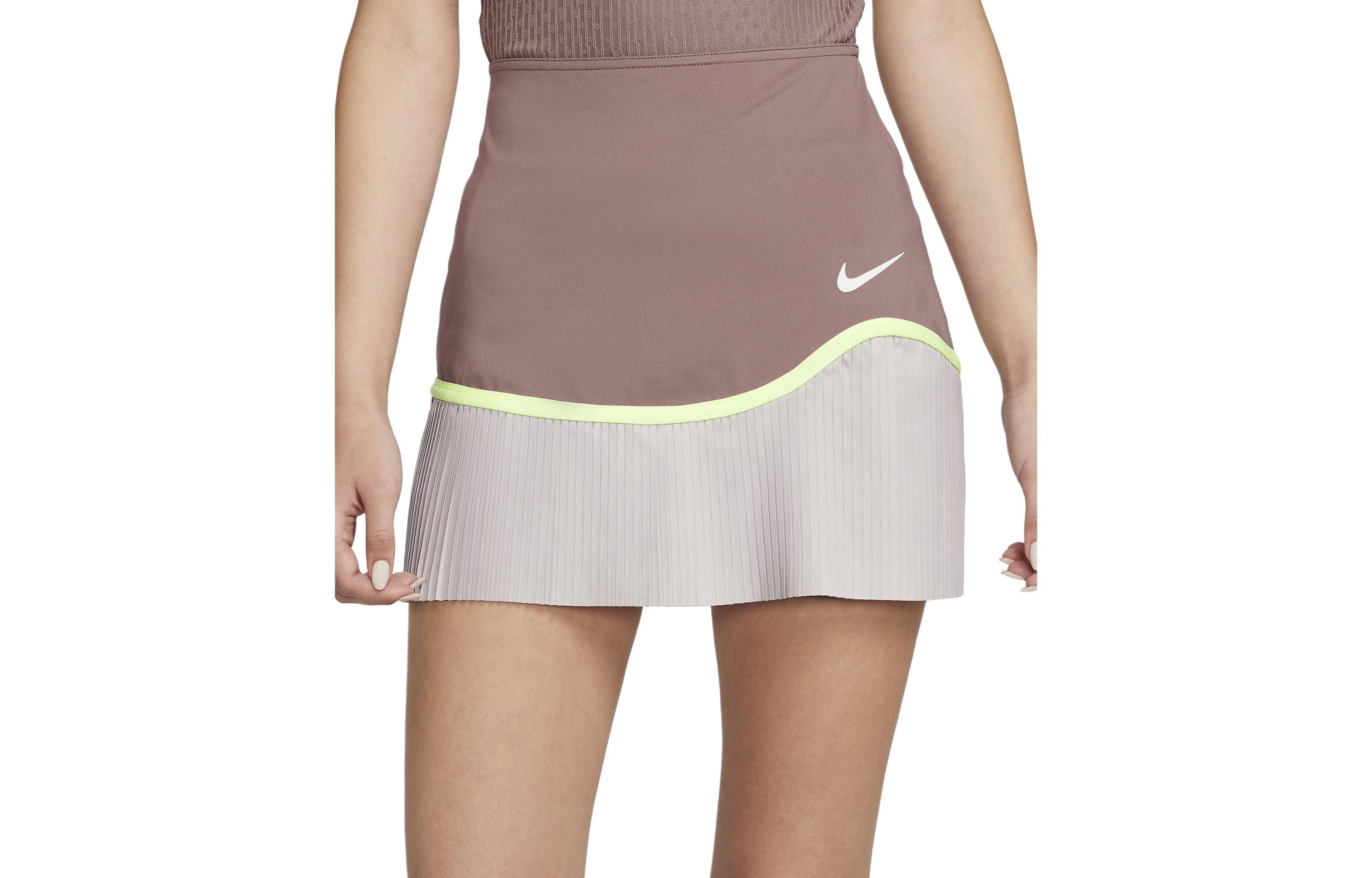 (Women) Nike Dri-FIT Tennis Skirt Smokey Purple/Platinum Purple/White FD6533-208