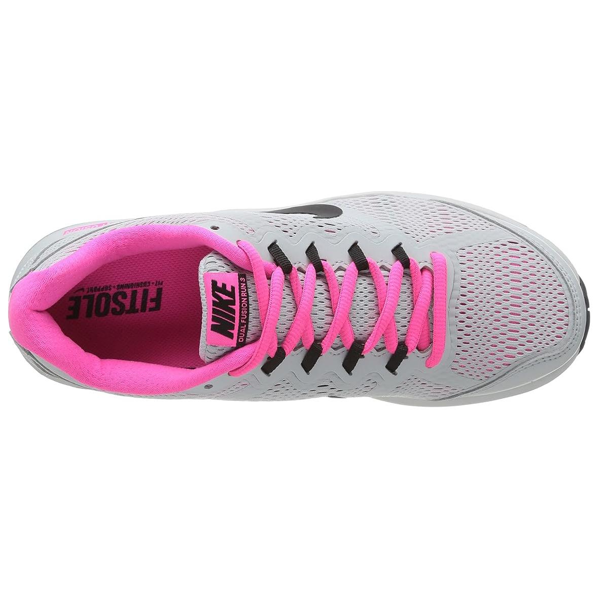 (W) Nike Dual Fusion 3 Low-Top Gray/Pink 圖 4