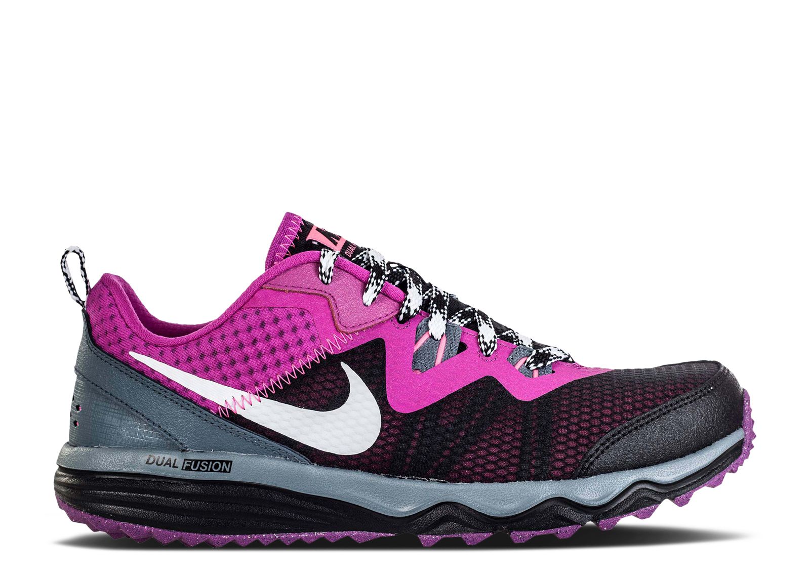 (Women) Nike Dual Fusion Trail 'Fuchsia Force' 652869-011