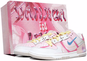 (Women) Nike Dunk Disrupt 2 "Pink Oxford" Casual Low-Top Sneakers White Pink DV4024-001 (Team113-Shanghai Star S-BOX) (Women) Nike Dunk Disrupt 2 "Pink Oxford" Casual Low-Top Sneakers White Pink DV4024-001 (Team113-Shanghai Star S-BOX)
