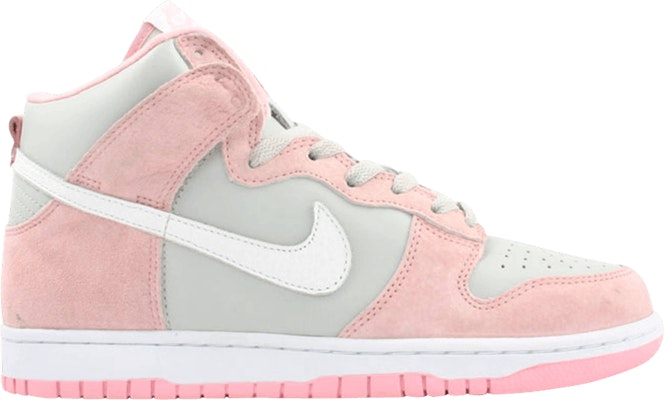 (W) Nike Dunk Hi 'Kelabu Neutral/Putih Merah Jambu Asli' 308606-511 Buy (W) Nike Dunk Hi 'Kelabu Neutral/Putih Merah Jambu Asli' 308606-511