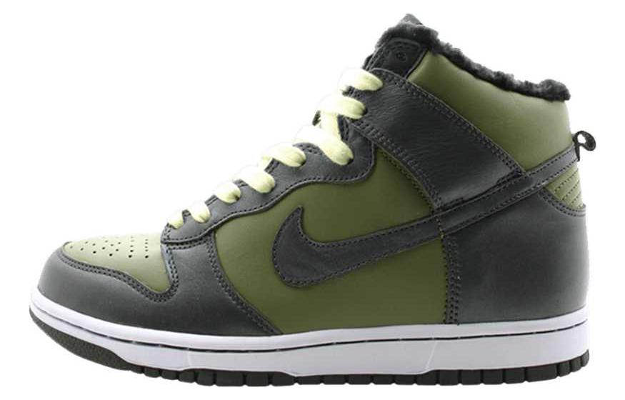 (Women) Nike Dunk Hi 'Pilgrim/Dark Army Wht' 309437-331
