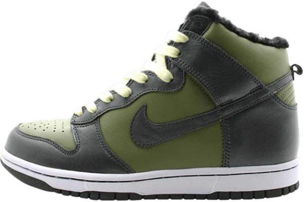 (W) Nike Dunk Hi 'Pilgrim/Army Gelap Putih' 309437-331 Buy (W) Nike Dunk Hi 'Pilgrim/Army Gelap Putih' 309437-331