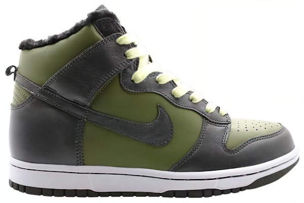 (W) Nike Dunk Hi 'Pilgrim/Army Gelap Putih' 309437-331 Order (W) Nike Dunk Hi 'Pilgrim/Army Gelap Putih' 309437-331