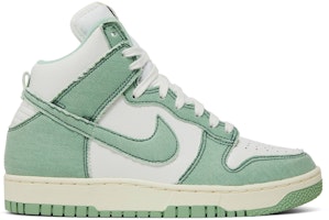 (Women) Nike Dunk High 1985 'Green Denim' DV1143-300 (Women) Nike Dunk High 1985 'Green Denim' DV1143-300