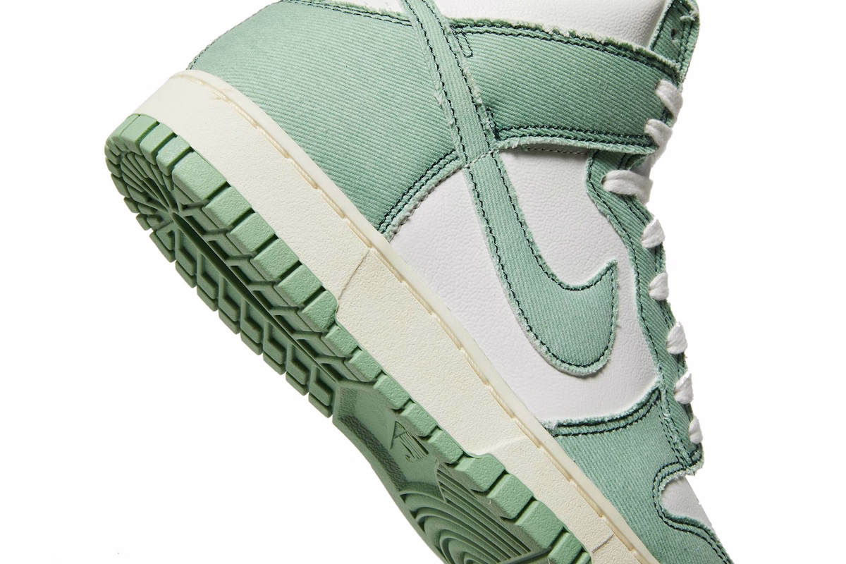 (Women) Nike Dunk High 1985 'Green Denim'