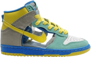 (Women) Nike Dunk High 6.0 'Mint Yellow Translucent' 342257-131 (Women) Nike Dunk High 6.0 'Mint Yellow Translucent' 342257-131