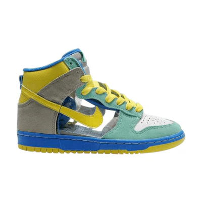 (W) Nike Dunk High 6.0 'Mint Yellow Translucent'