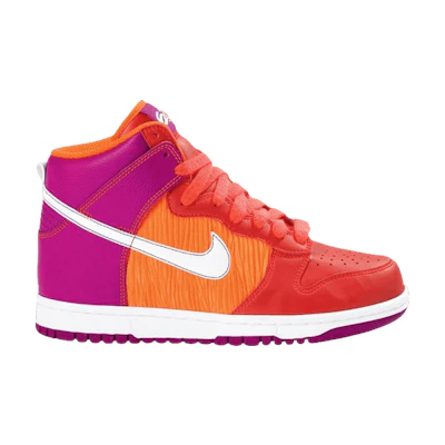 (W) Nike Dunk High 6.0 PRM 'Red Orange Grape'