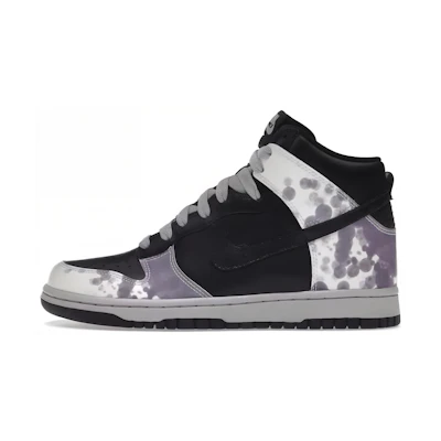 (W) Nike Dunk High 'Black Grand Purple'