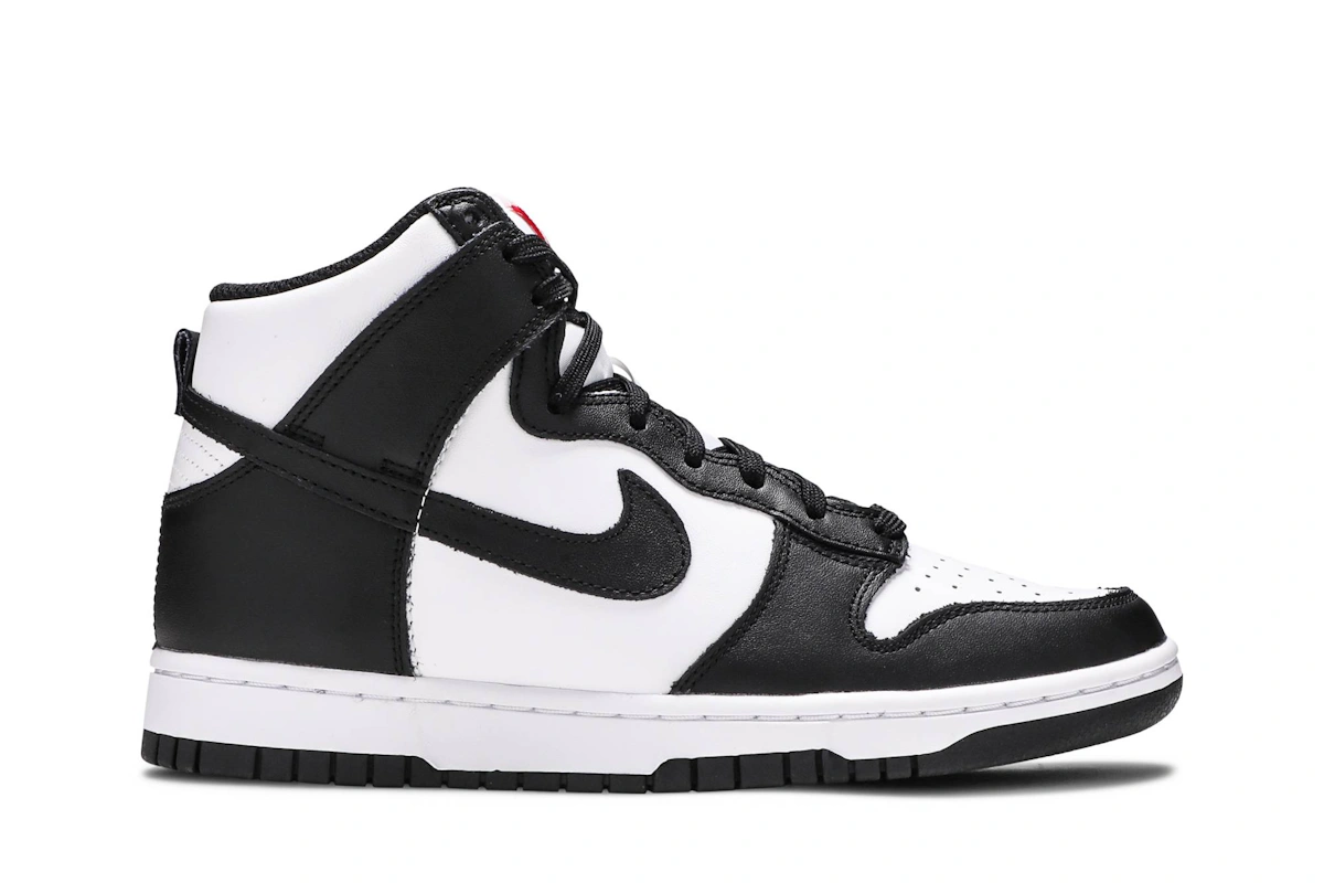(Women) Nike Dunk High 'Black White'