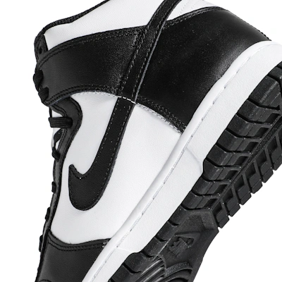 (Women) Nike Dunk High 'Black White'