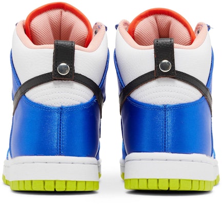 (Women) Nike Dunk High 'Blue Satin' DV2185-100 Details for (Women) Nike Dunk High 'Blue Satin' DV2185-100