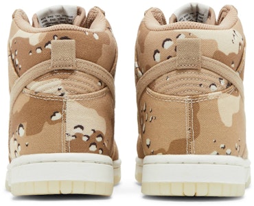 (W) Nike Dunk 高帮 '沙漠迷彩' DX2314-200 Details for (W) Nike Dunk 高帮 '沙漠迷彩' DX2314-200