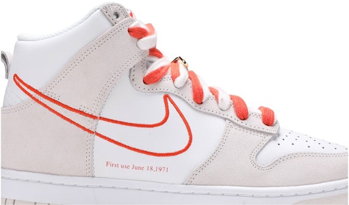 (W) Nike Dunk High 'Paket Penggunaan Pertama - Putih Sail Oranye' DH6758-100 Order (W) Nike Dunk High 'Paket Penggunaan Pertama - Putih Sail Oranye' DH6758-100