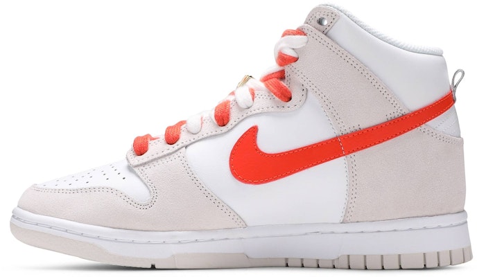 (W) Nike Dunk High 'First Use Pack - Putih Sail Jingga' DH6758-100 Lookbook (W) Nike Dunk High 'First Use Pack - Putih Sail Jingga' DH6758-100