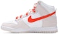 (W) Nike Dunk High 'First Use Pack - Putih Sail Jingga' DH6758-100