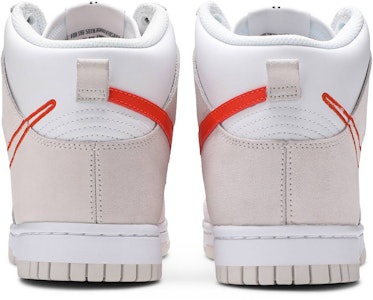 (W) Nike Dunk High 'Paket Penggunaan Pertama - Putih Sail Oranye' DH6758-100 Details for (W) Nike Dunk High 'Paket Penggunaan Pertama - Putih Sail Oranye' DH6758-100