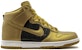 (W) Nike Dunk High 'Emas Metalik' 325203-771