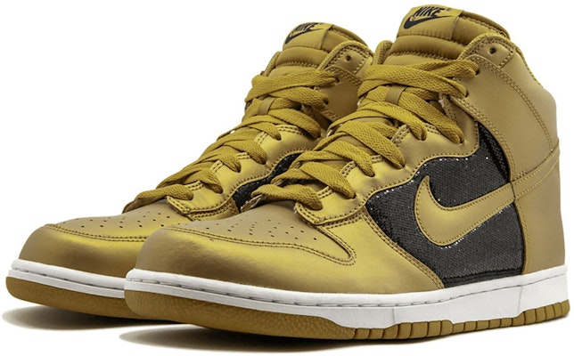 (W) Nike Dunk High 'Emas Metalik' 325203-771 Shop (W) Nike Dunk High 'Emas Metalik' 325203-771