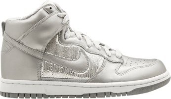 (Women) Nike Dunk High 'Metallic Silver' 325203-001 (Women) Nike Dunk High 'Metallic Silver' 325203-001
