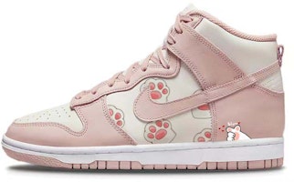 (Women) Nike Dunk High 'Powder Puff Kitty Paw' DD1869-003-448498 (Women) Nike Dunk High 'Powder Puff Kitty Paw' DD1869-003-448498