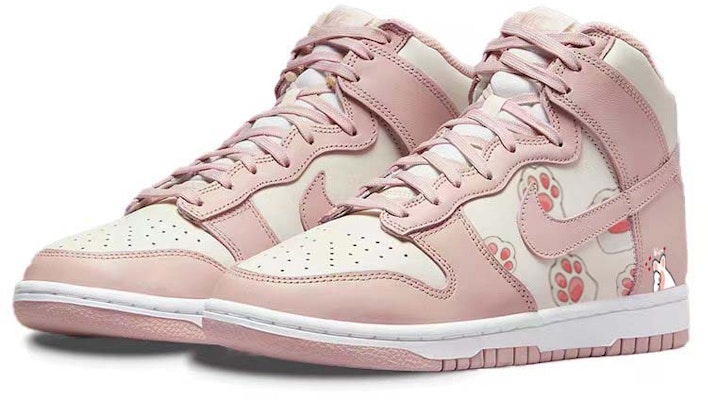 (W) Nike Dunk High 'Powder Puff Kitty Paw' DD1869-003-448498 Lookbook (W) Nike Dunk High 'Powder Puff Kitty Paw' DD1869-003-448498