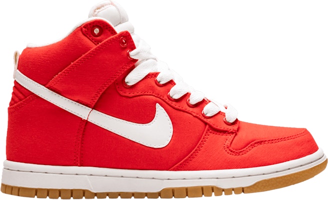 (W) Nike Dunk High 'Merah Gum' 325203-611 Buy (W) Nike Dunk High 'Merah Gum' 325203-611