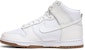(W) Nike Dunk High 'Sail Gum' Lelaki Wanita Kasut Sneakers DD1869-109